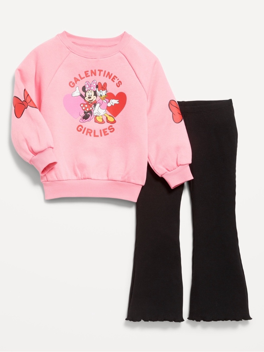Minnie and Daisy Sweatshirt and Leggings Girls Size 4T